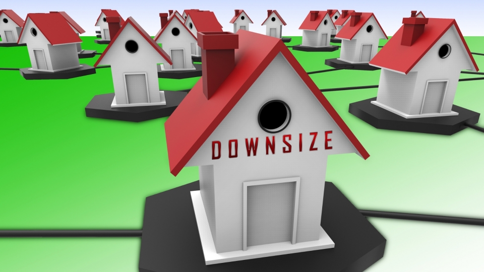 downsize to a small house